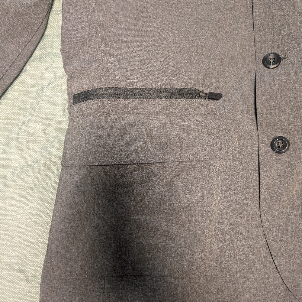 Men's Eddie Bauer Gray Travex Blazer - Picture 3 of 8